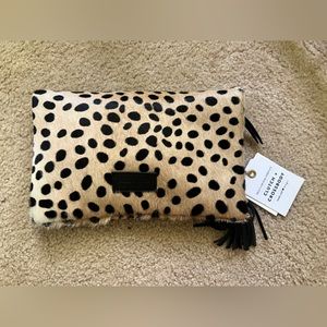 NWT Beau & Ro Clutch + Crossbody Bag